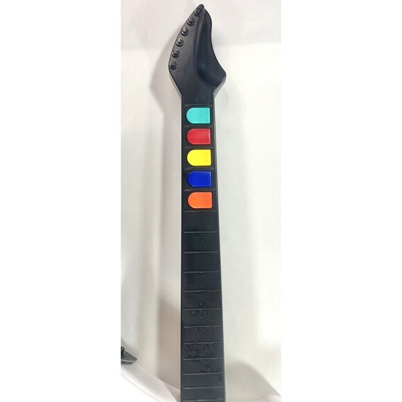 Guitar Hero Red Octane Wireless White Guitar Playstation 2 PS2 95025 NO DONGLE - Picture 6 of 11